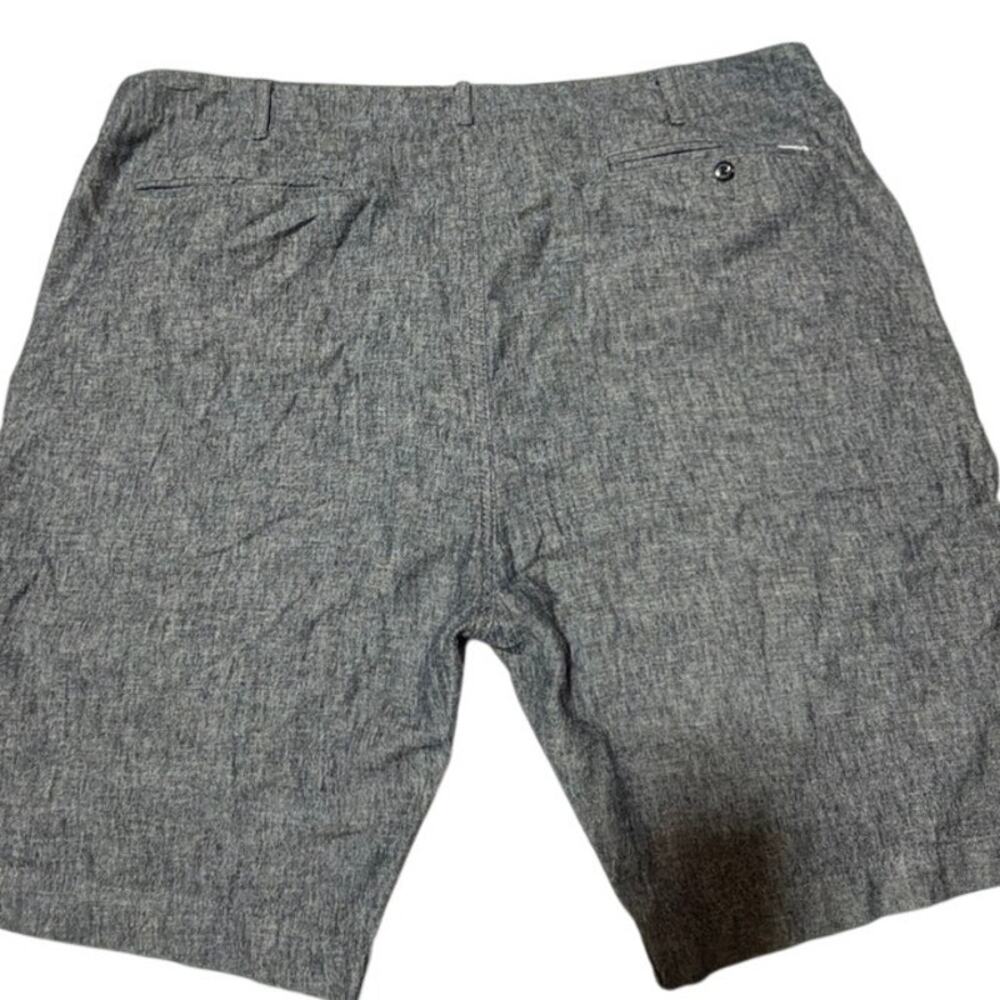 Levi’s Men’s W42 Regular Dark Gray Chambray Linen Blend Shorts - Picture 9 of 10